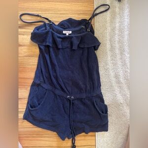 Juicy couture velour/towel romper